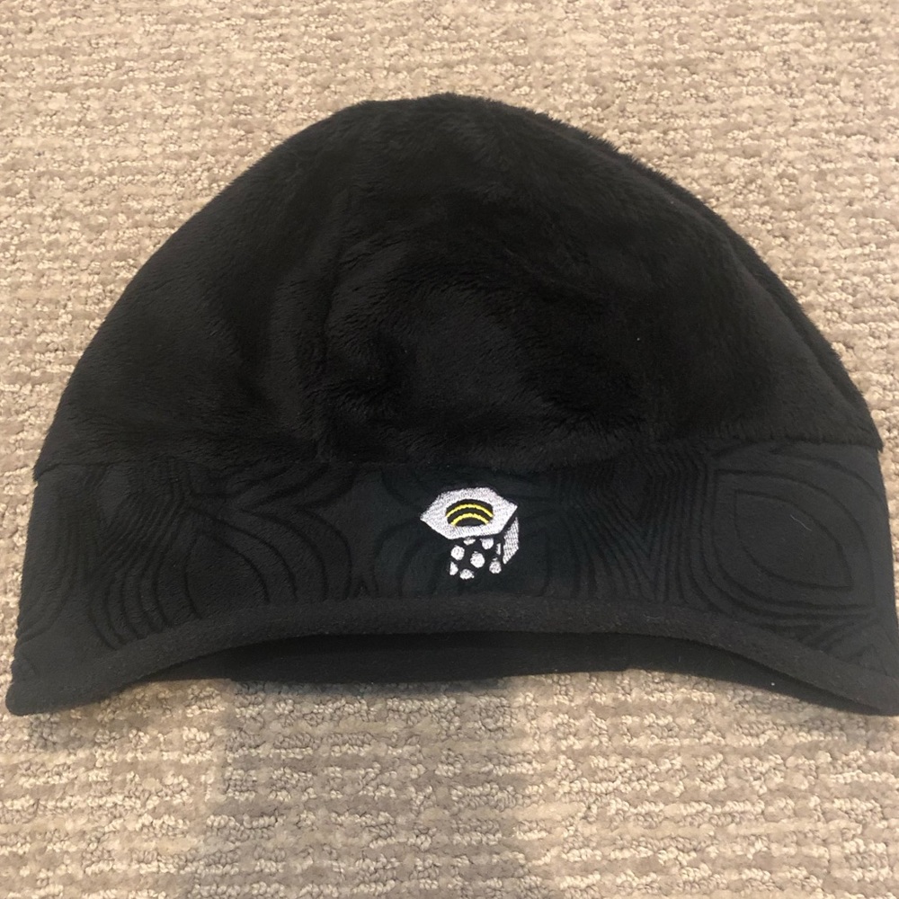 Wmn Mountain HardWear Black Polartec Fleece hat